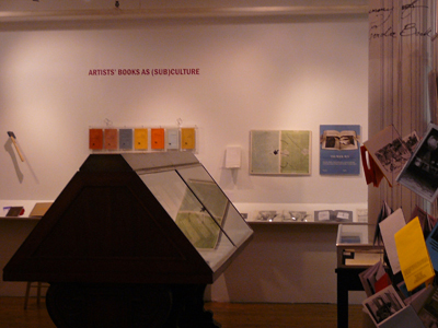 ARTISTS BOOKS AS (SUB)CULTURE